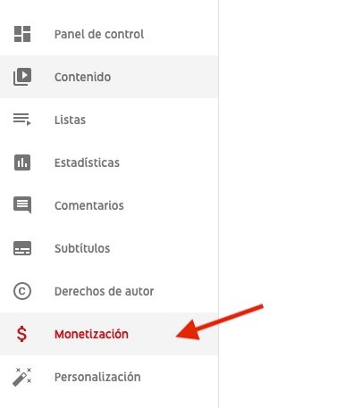 activa la monetizacion en youtue