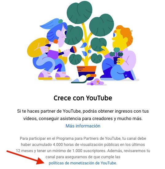 requisitos para monetizar en youtube